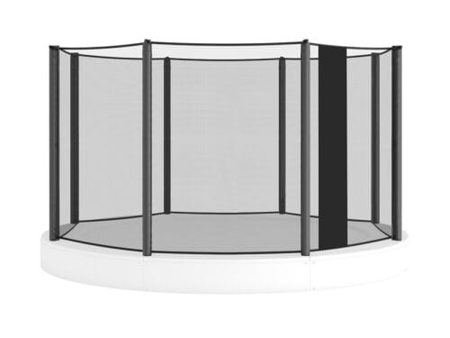 Akrobat Sicherheitsnetz | Komplett mit Stangen