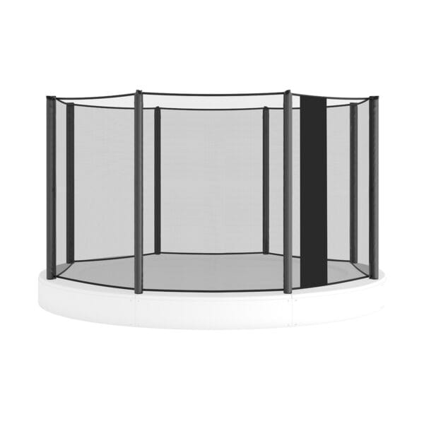 Akrobat Sicherheitsnetz | Komplett mit Stangen