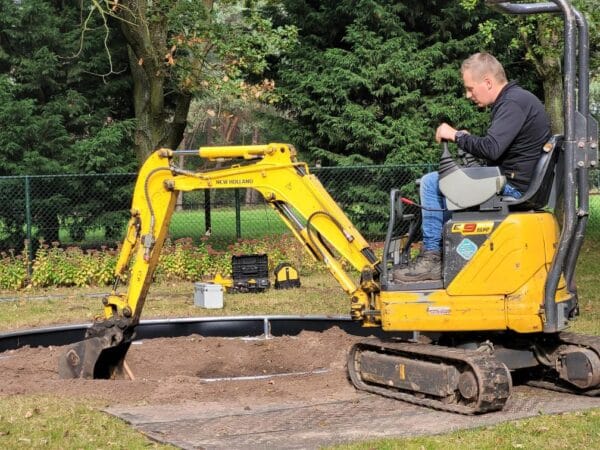 INGROUND Bodentrampolin Installationsservice